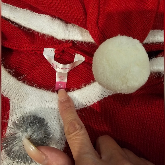 Santa Dress No Boundaries Red,  XXL EUC - Picture 4 of 4